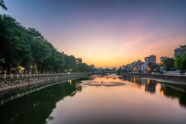 Hanoi Strada Mattino Presto — Foto Stock