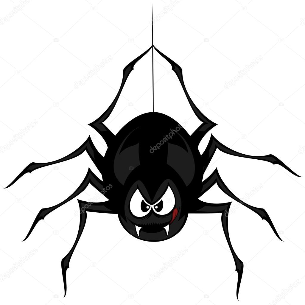 Funny freaky spider