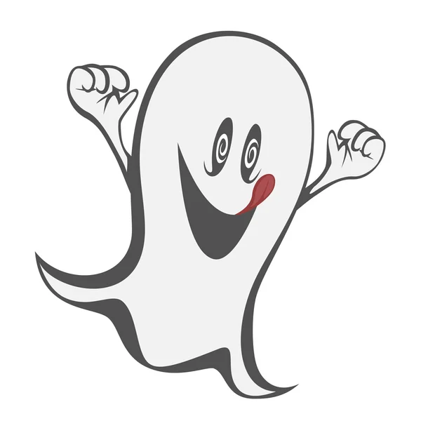 Fantasma raro divertido — Vector de stock