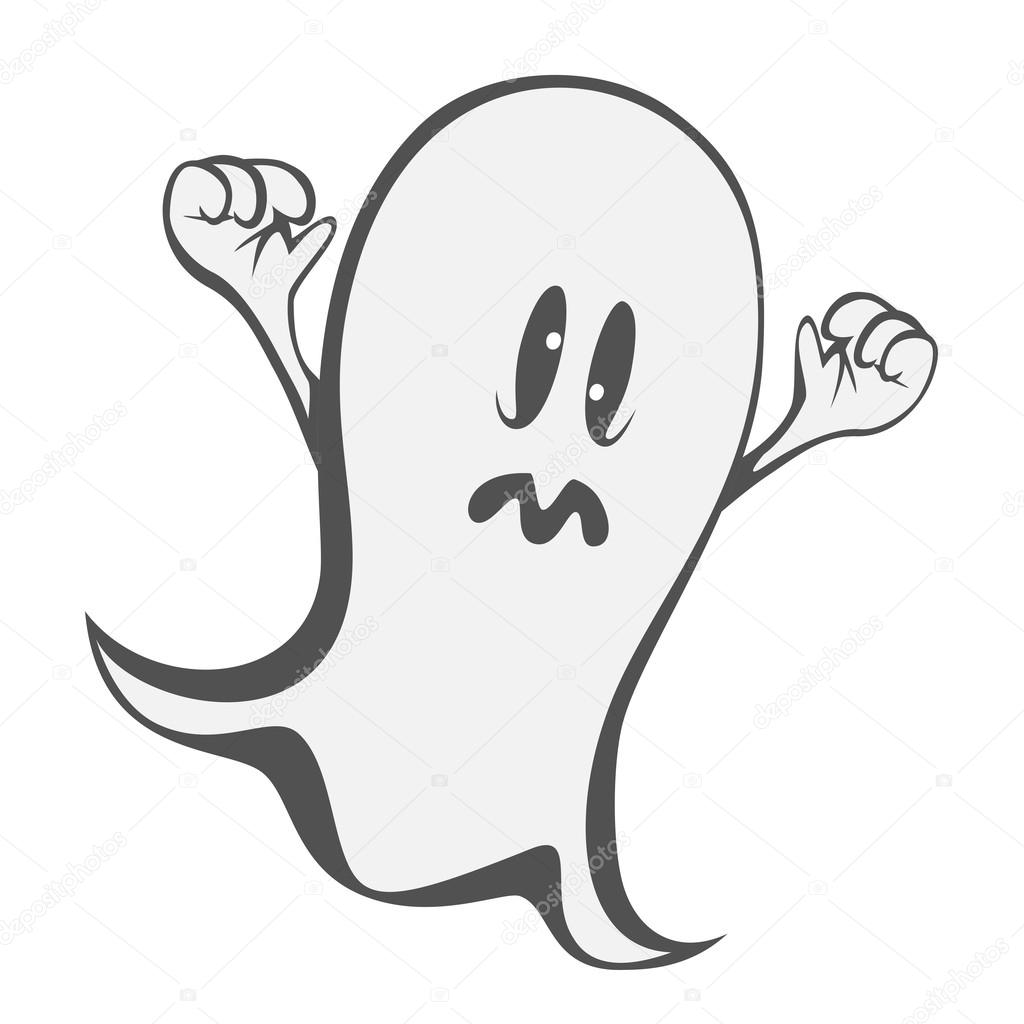 Funny freaky ghost