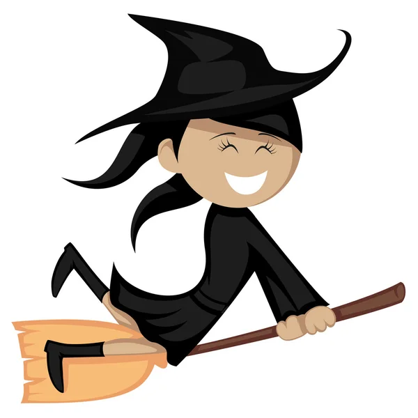 Brujas por todas partes — Vector de stock