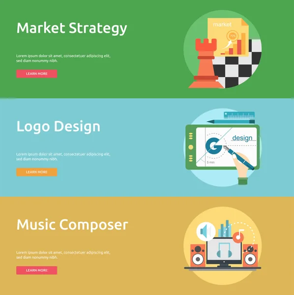 Creative Process Conceptual Design Royalty Free Stock Illustrations