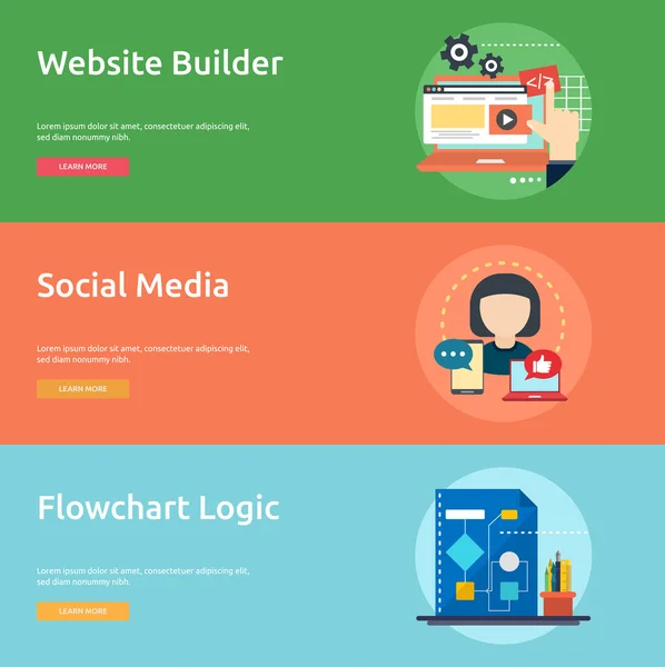 Creative Process Conceptual Design Vector Graphics