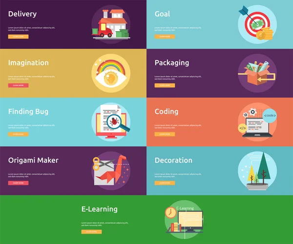 Creative Process Conceptual Design Royalty Free Stock Illustrations