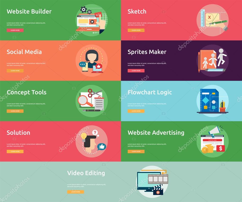 Set of great flat icons with style long shadow icon and use for Business, Creative Idea, Concept, Marketing and much more