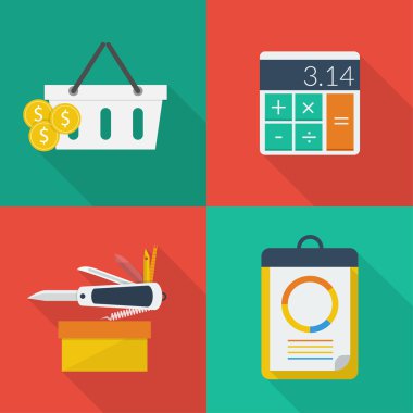 E ticaret Icons Set