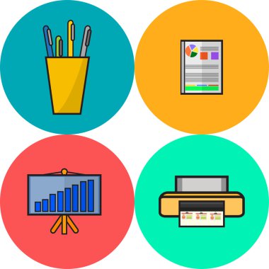 iş simgeleri ayarlandı