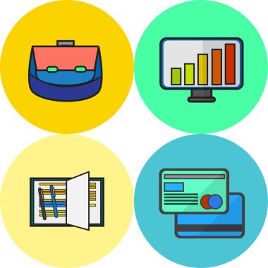 iş simgeleri ayarlandı