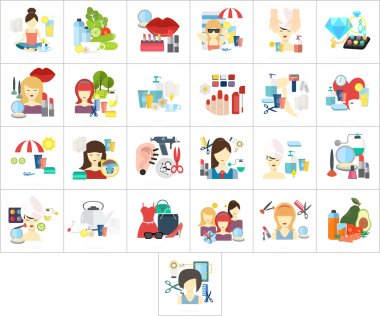 Güzellik ve moda kavramsal tasarım