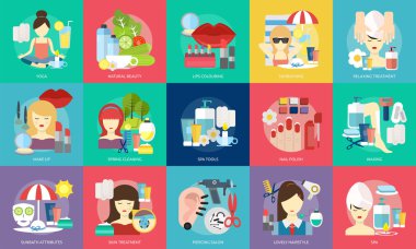 Güzellik ve moda kavramsal tasarım