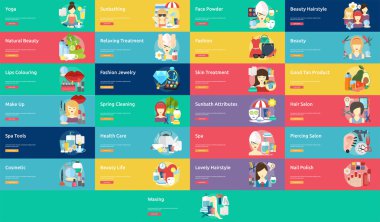 Güzellik ve moda kavramsal tasarım