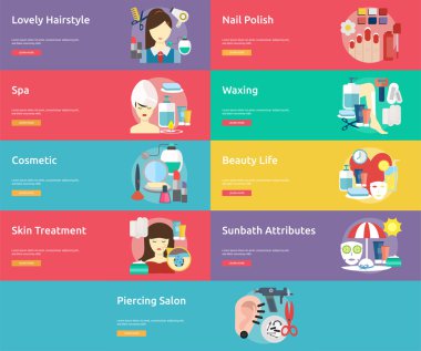 Güzellik ve moda kavramsal tasarım