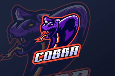 Kobra - Esport Logo Şablonu
