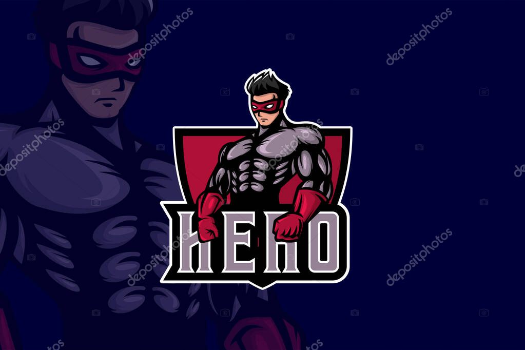 Hero Esport- Esport Logo Template