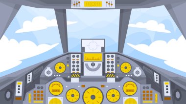 Fighter Jet Kokpiti - İç Sahneler