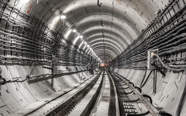 The subway tunnel — Stock Photo, Image