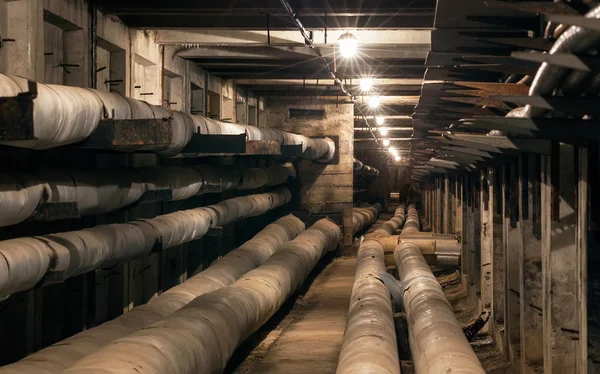 Tünel yeraltı Isıtma elektrik ve elektrik kabloları için