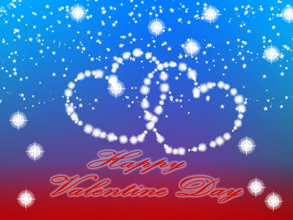 Happy Valentine day background — Stock Photo, Image