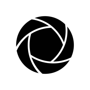 Fotoğraf çekimi ikonu. Düz dizayn. Vektör illüstrasyonu.