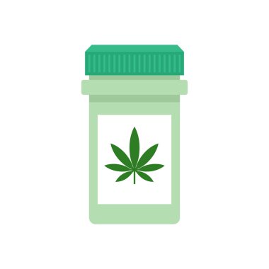 İlaç şişesinde tıbbi marihuana hapları var..