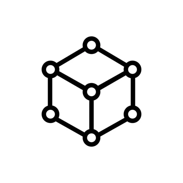 锁链技术现代图标设计 — 图库矢量图片