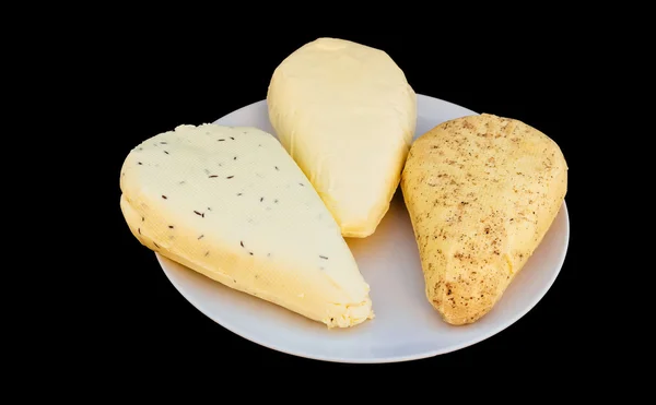 自家製カッテージ チーズ — ストック写真