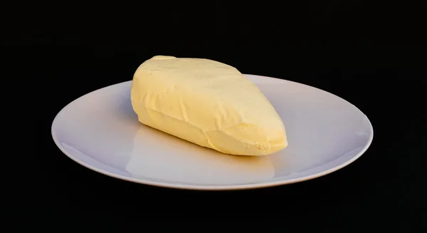 Hüttenkäse selbst gemacht — Stockfoto