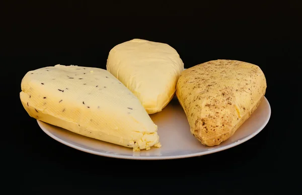 自家製カッテージ チーズ — ストック写真