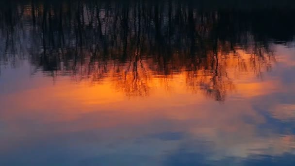 プランブリ夕暮れ夜までは、湿地のカオ サム ロイ ヨー国立公園の湿地, — ストック動画