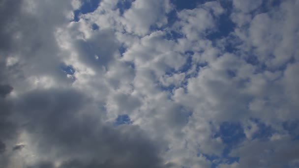 Sky clouds horizon — Stockvideo