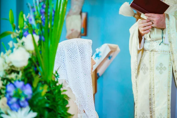 Sposa Chiesa nuziale — Foto Stock