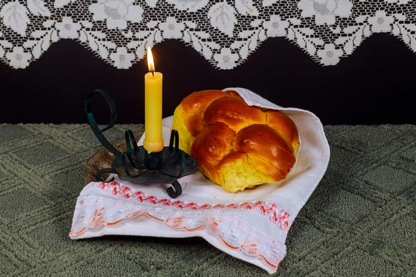 Shabbat Shalom - Rituale tradizionale del sabato ebraico — Foto Stock