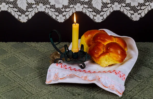 Šabat Šalom - tradiční židovský Sabbath rituál — Stock fotografie