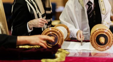 El çocuğun sünnet, Yahudi Torah okuma