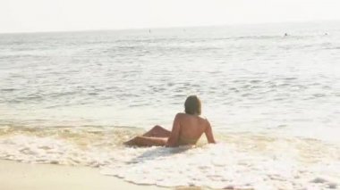 Okyanusu güzel küçük Yüzme 