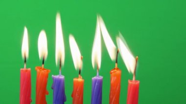 Mora Hanuka yeşil ekran veya üzerinde