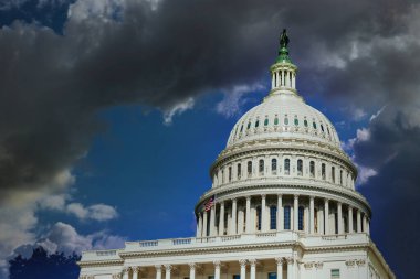 ABD Ulusal Kongre Binası Güzel Amerika Washington DC Birleşik Devletleri