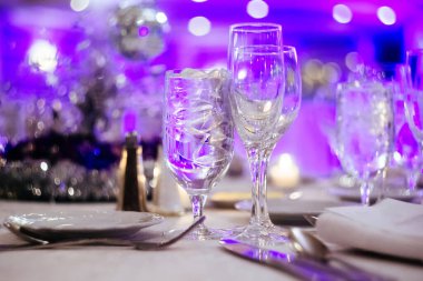 Kutlama masası, restoran, mobilya, dekorasyon için iç restoran masaları