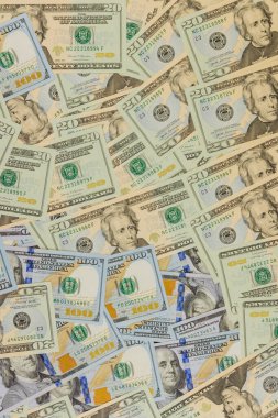 Çok fazla nakit Amerikan doları.