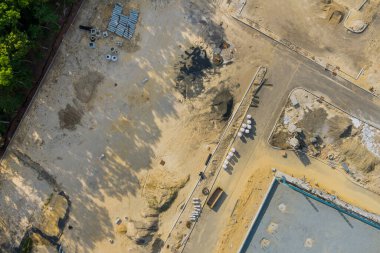 İnşaat için güçlendirilmiş beton kanalizasyon borularında yığılmış beton drenaj boruları