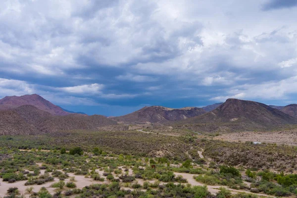 Arizona Daki Sedona Dağları Ndaki Katedral Kayası Nda Hava Manzarası — Stok fotoğraf