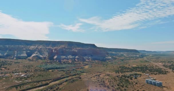 Vista aérea panorámica de Canyon Mountain en Phoenix, Scottsdale, Arizona, EE.UU. — Vídeos de Stock