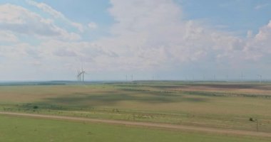 Texas rüzgar türbini çiftlikleri Batı Teksas 'ta