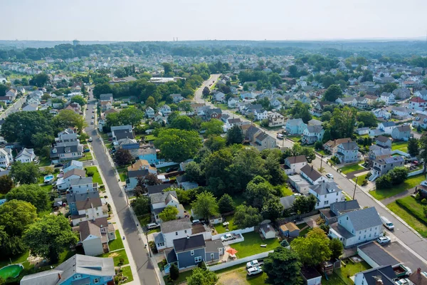 Panorama Vista Barrio Residencial Ciudad Americana Sayreville — Foto de Stock