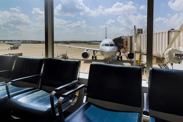 Septembre 2021 Houston États Unis Aéroport International Aéroport Intérieur Salon — Photo