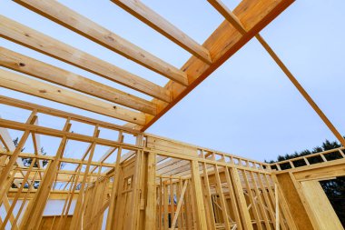 İnşaat alanında ahşap kirişler yapı gelişimi