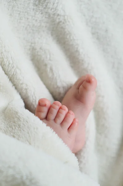 Piedi del bambino — Foto Stock