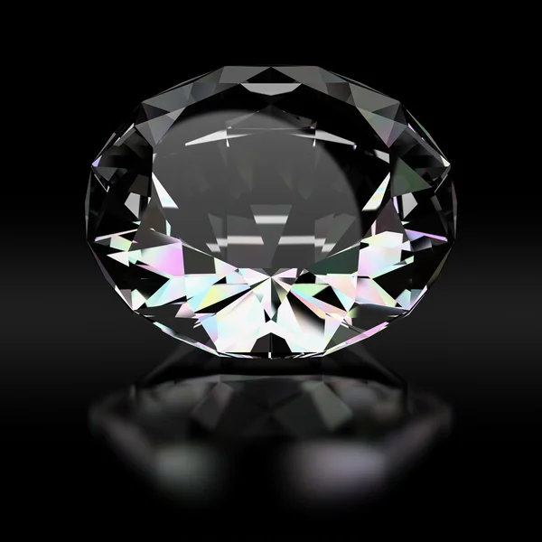 Diamante 3D . — Fotografia de Stock