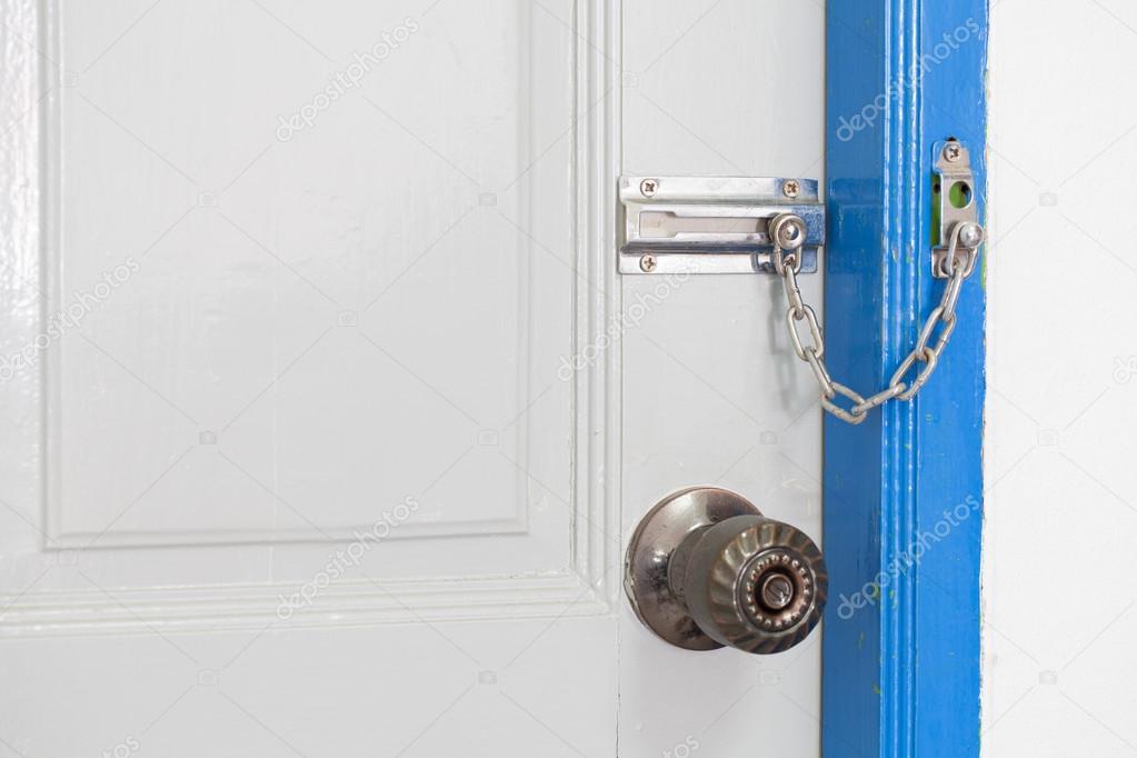 Locked the door