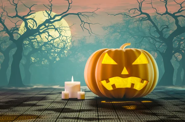 Día de las calabazas de Halloween . — Foto de Stock